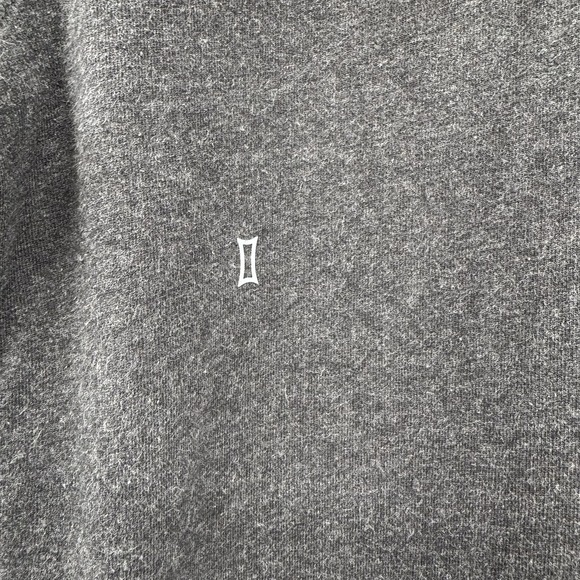 Kit Ace Zip Up Hoodie Sweatshirt Jacket Men's Size Small Charcoal Gray - Picture 3 of 8